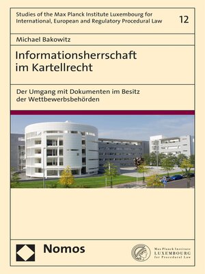 cover image of Informationsherrschaft im Kartellrecht